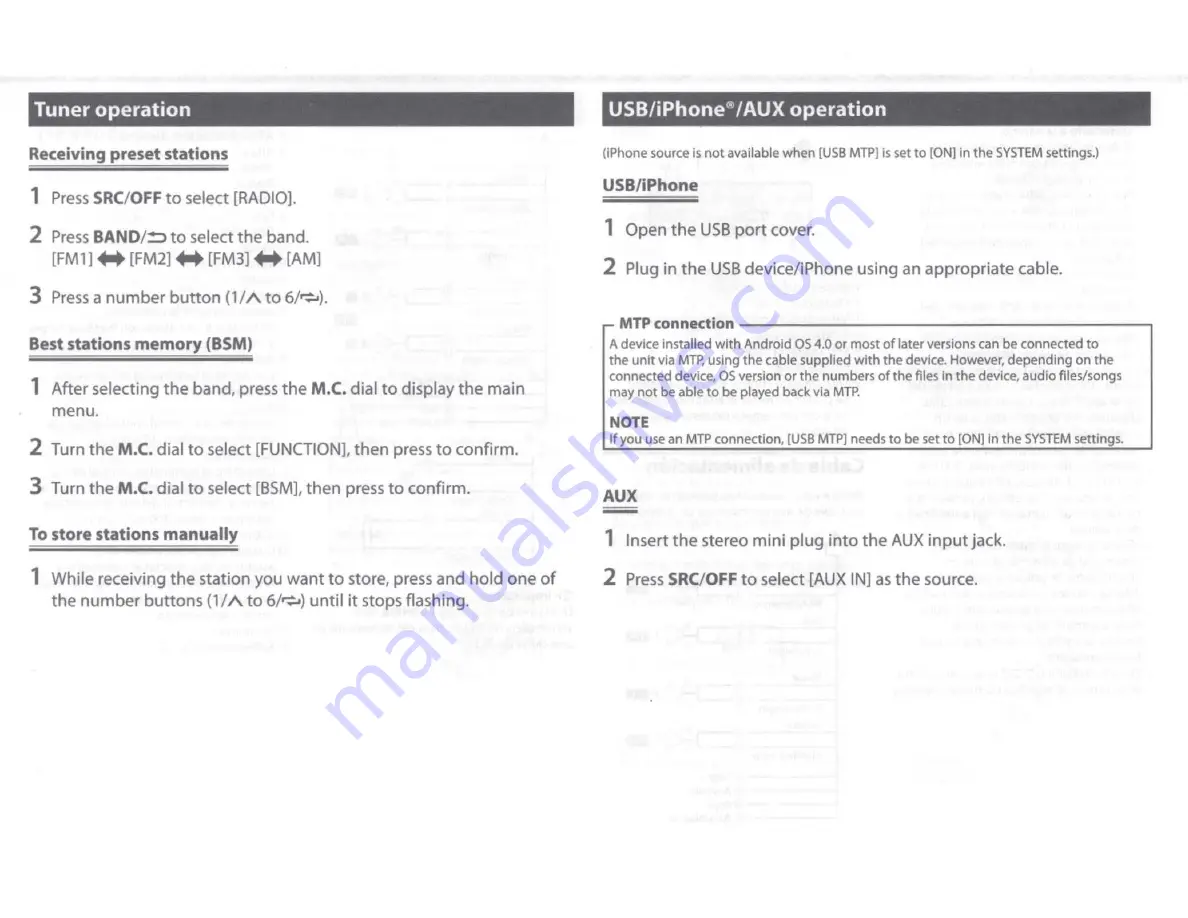 Pioneer MVH-S320BT Operation Manual Download Page 49