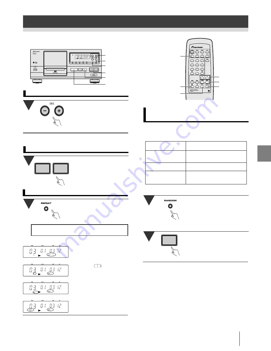 Pioneer PD-F407 - CD Changer Operating Instructions Manual Download Page 25