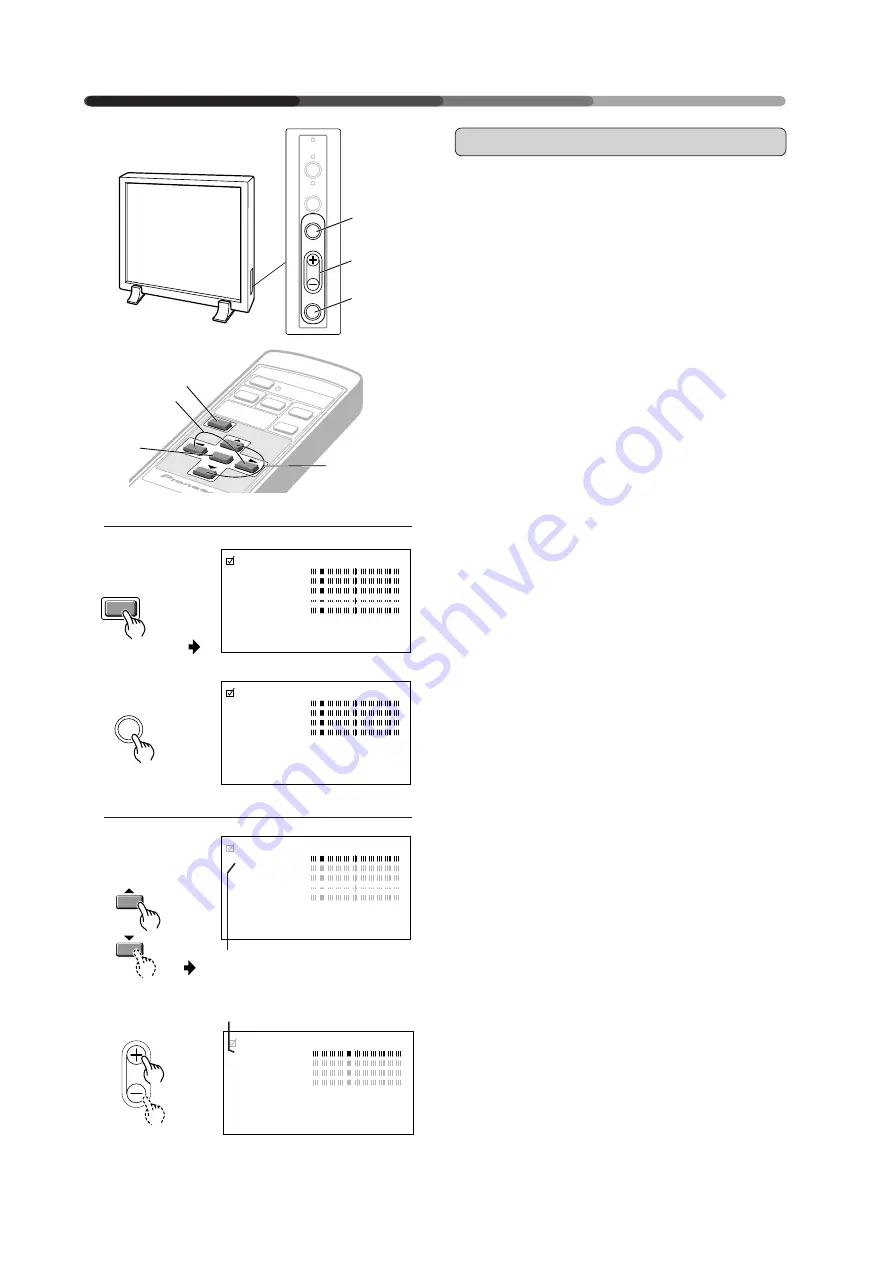 Pioneer PDA-4004 Operating Instructions Manual Download Page 62