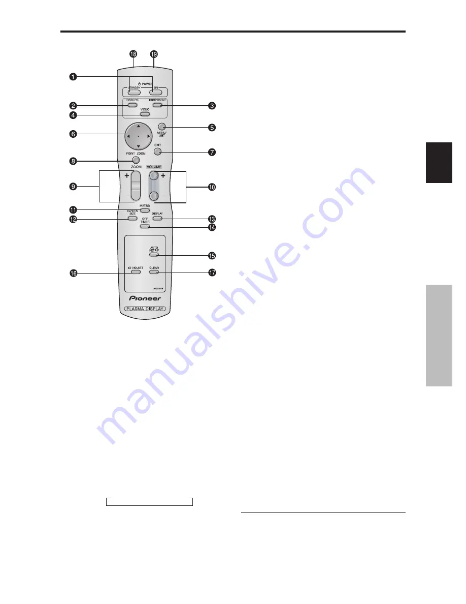 Pioneer PDP-42MVE1 Operating Instructions Manual Download Page 85