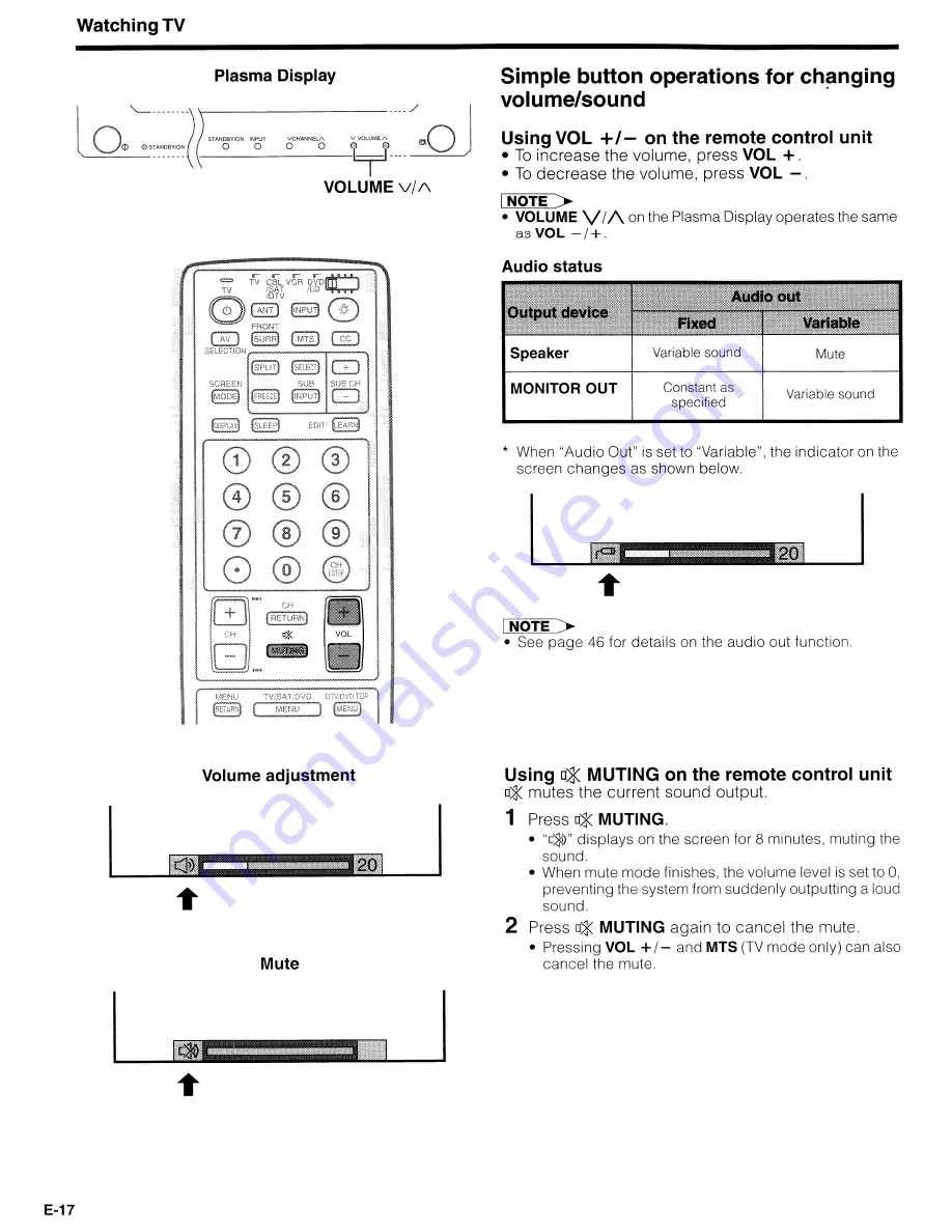 Pioneer PDP-4330HD Operating Instructions Manual Download Page 22