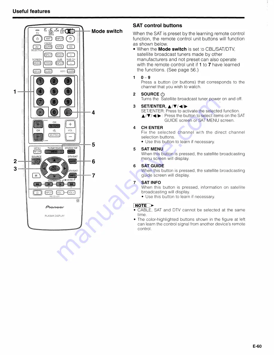 Pioneer PDP-4330HD Operating Instructions Manual Download Page 65