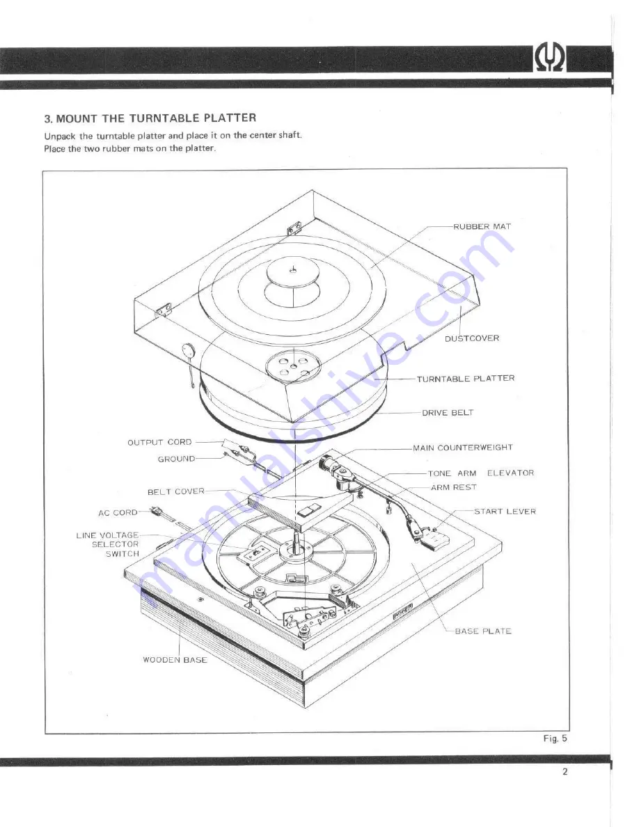 Pioneer PL-41 Operating Instructions Manual Download Page 6