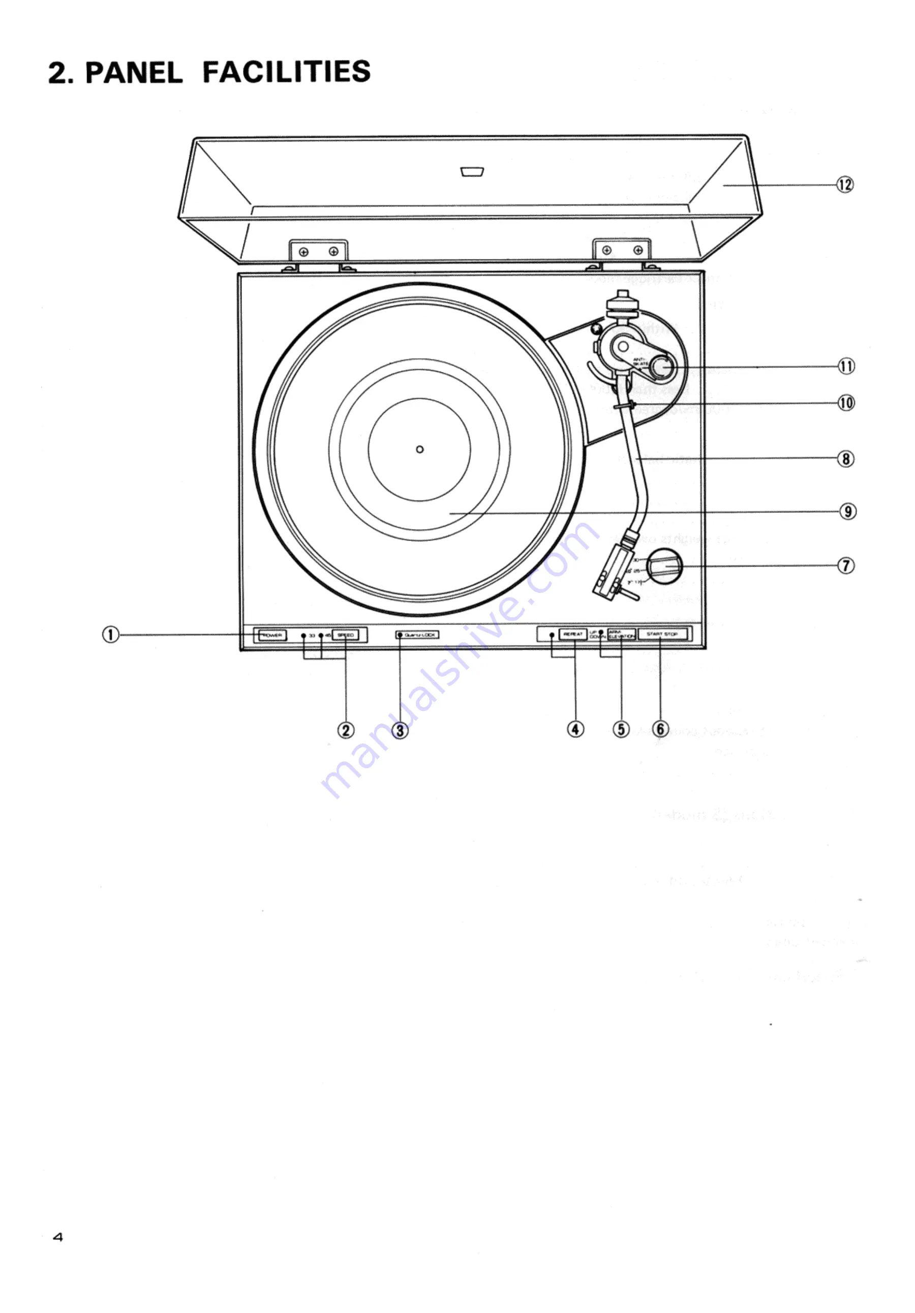 Pioneer PL-600 Скачать руководство пользователя страница 5