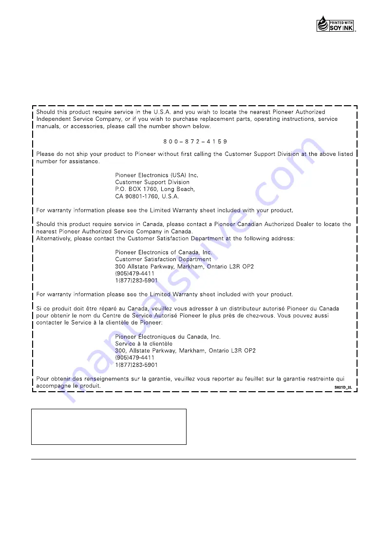 Pioneer PRV-LX1 Operating Instructions Manual Download Page 104