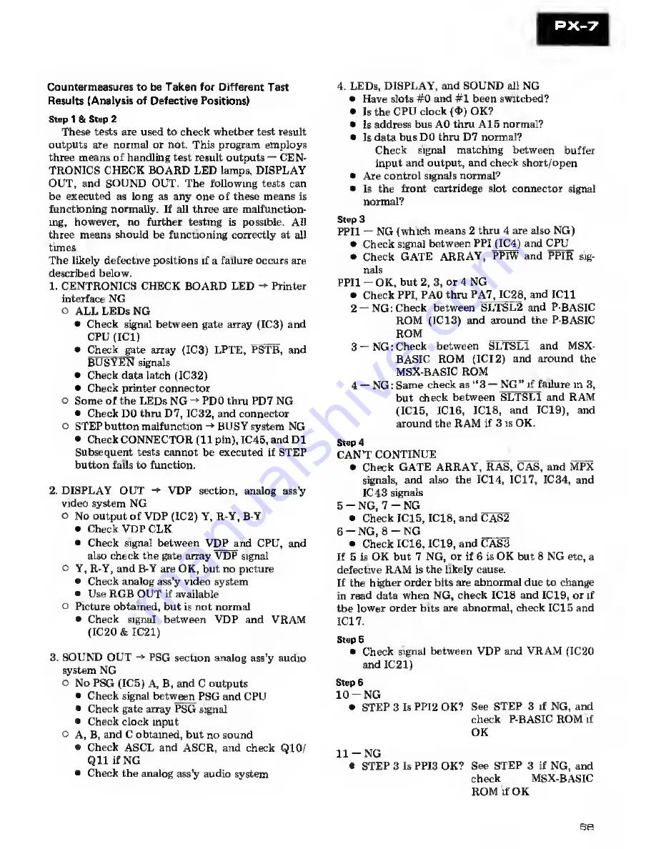 Pioneer PX-7 Service Manual Download Page 68