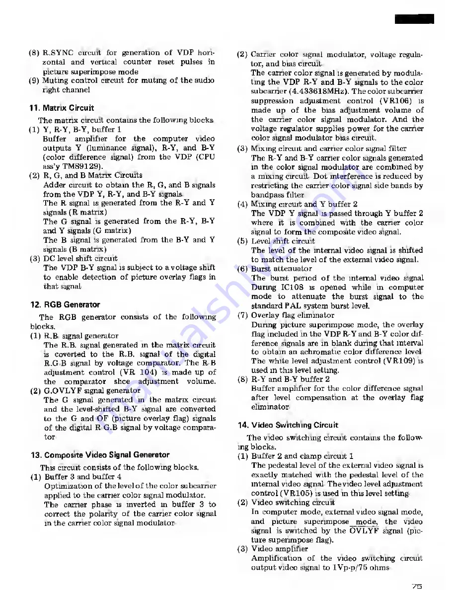 Pioneer PX-7 Service Manual Download Page 75