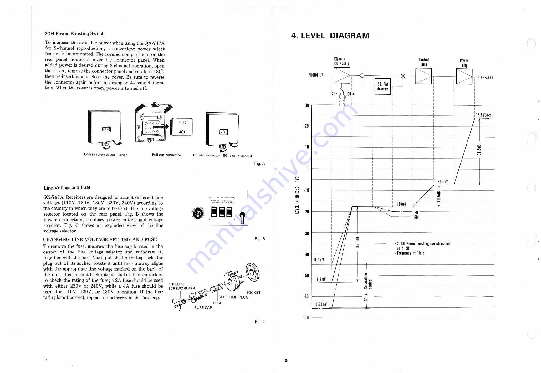 Pioneer QX-747A F Service Manual Download Page 5