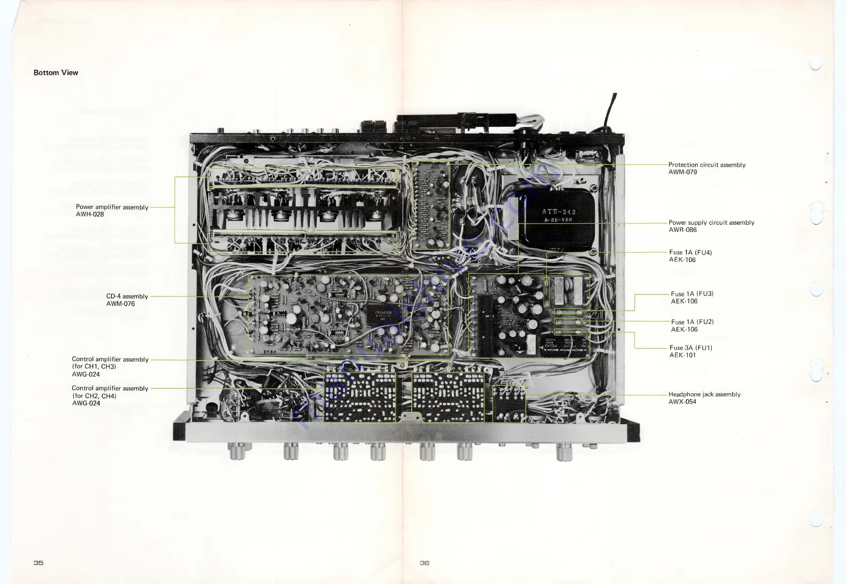 Pioneer QX-747A F Service Manual Download Page 27