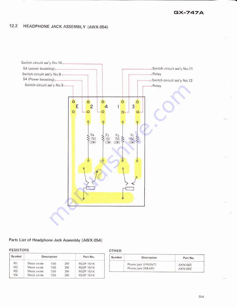 Pioneer QX-747A F Service Manual Download Page 40