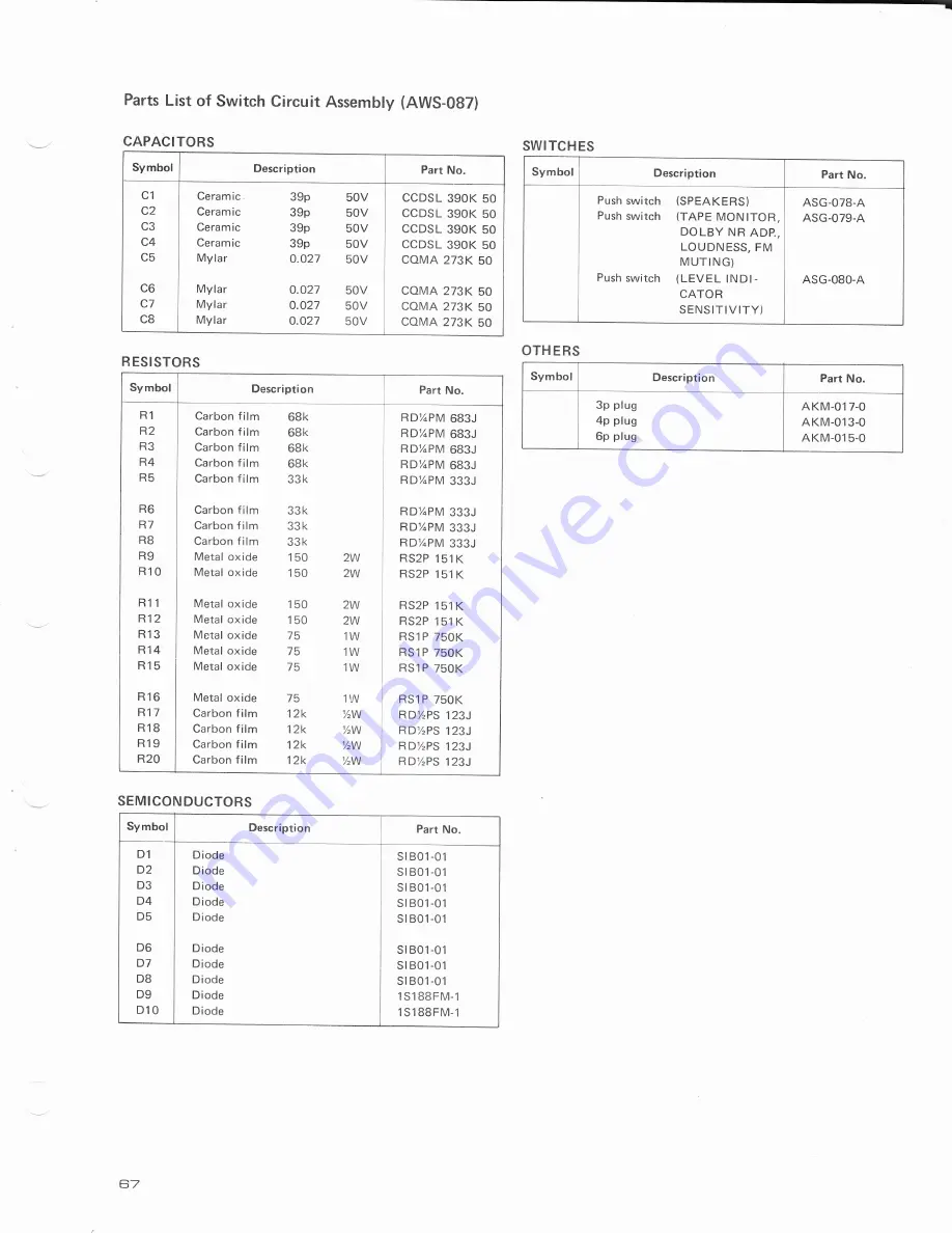 Pioneer QX-747A F Service Manual Download Page 49