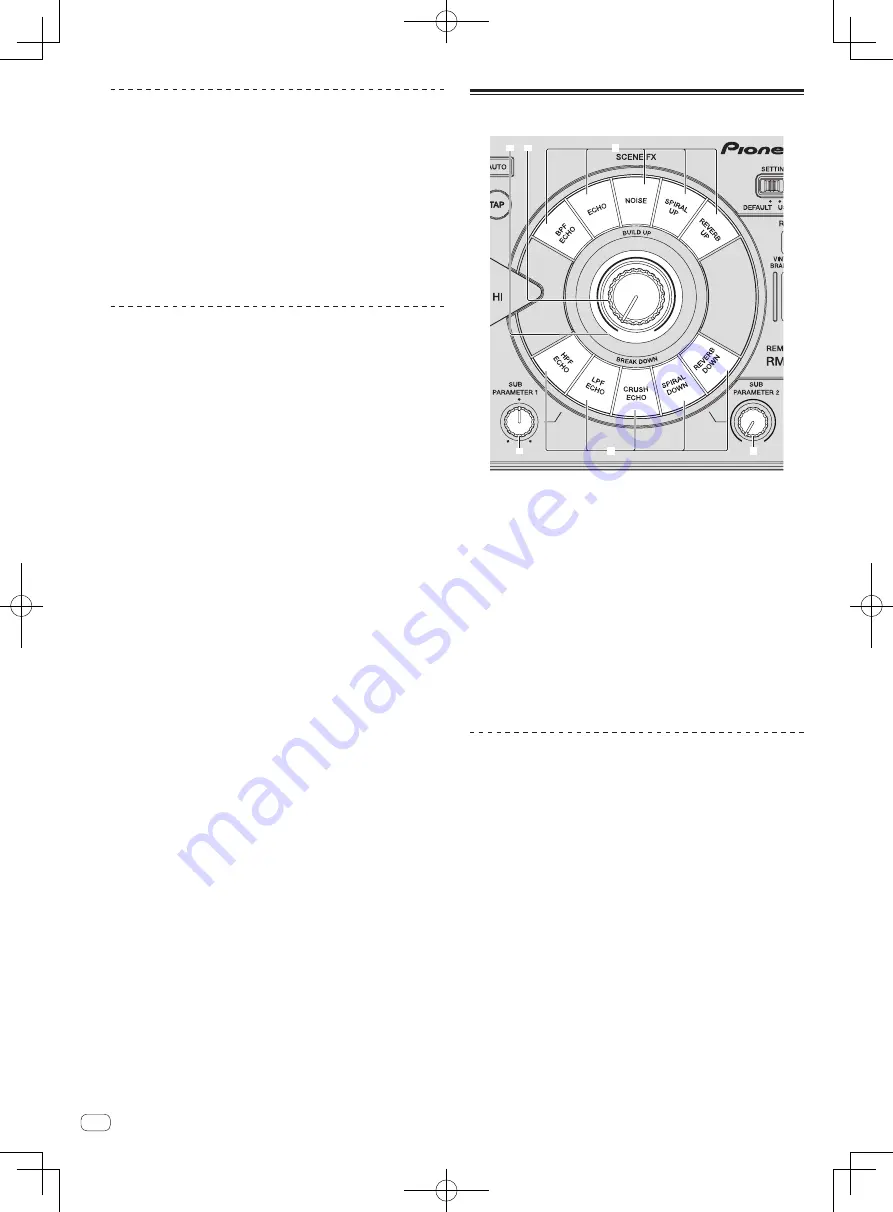 Pioneer Remix station RMX-1000 Operating Instructions Manual Download Page 58