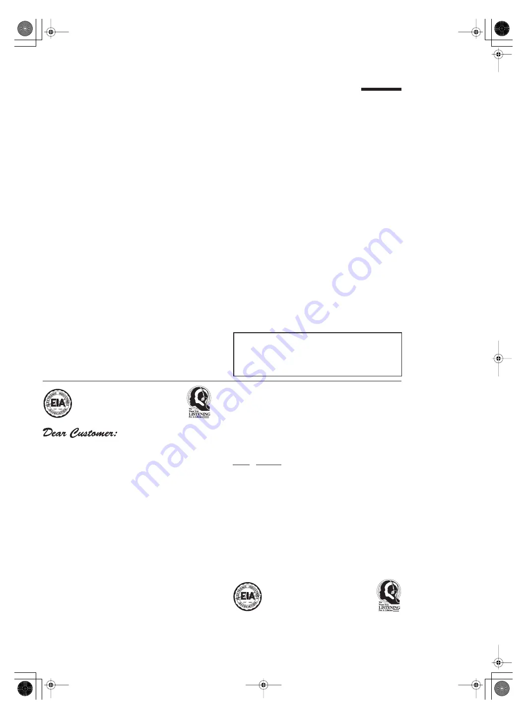 Pioneer S-FCRW240L-S Operating Manual Download Page 7