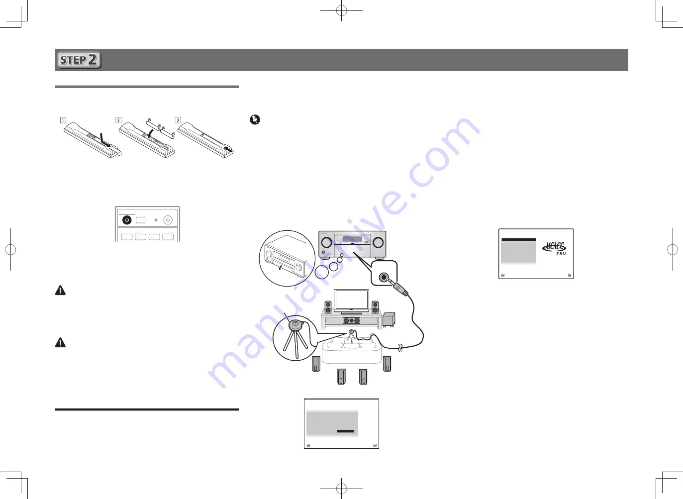 Pioneer SC-LX58-K Quick Start Manual Download Page 8