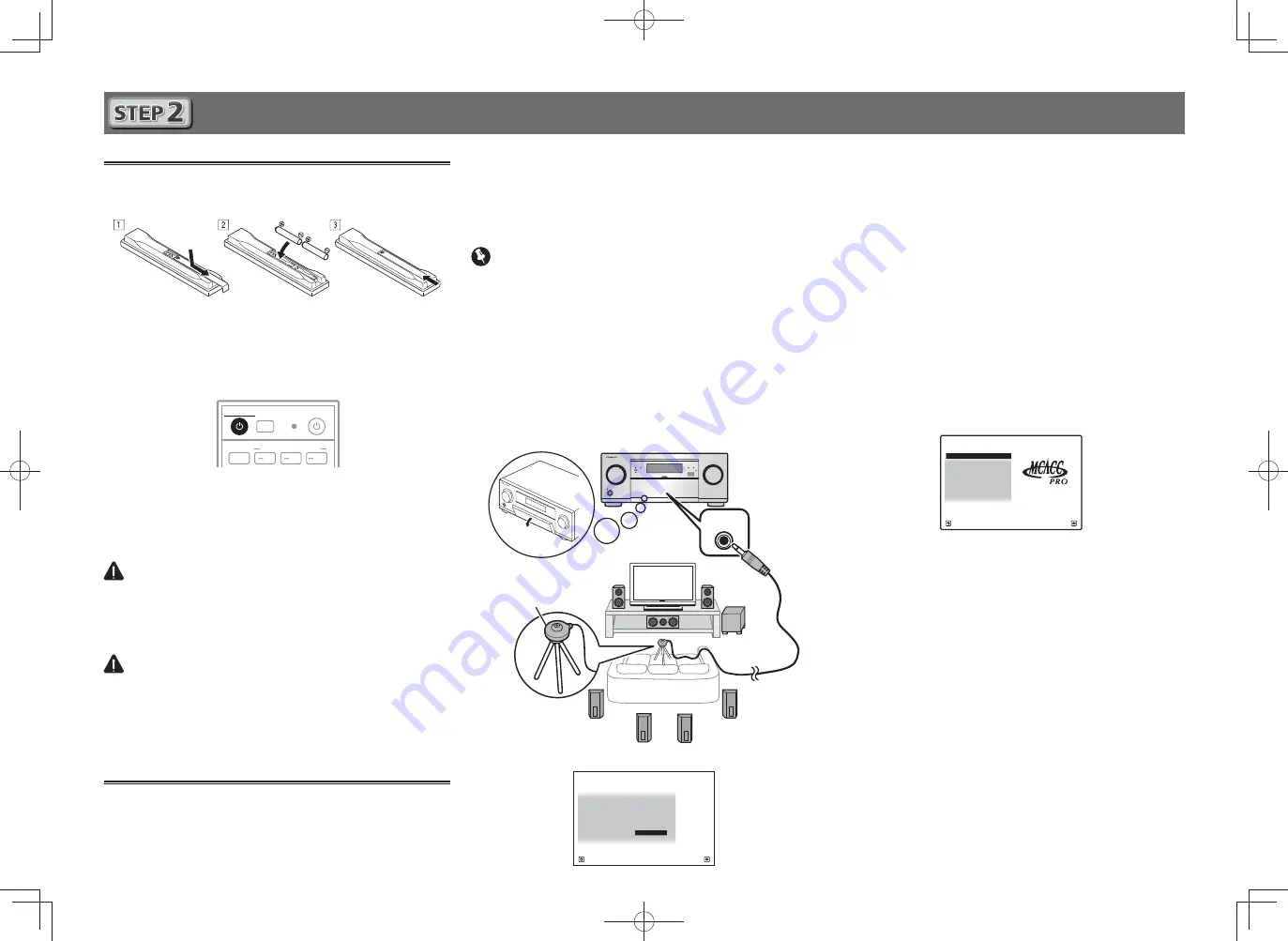 Pioneer SC-LX58-K Quick Start Manual Download Page 18