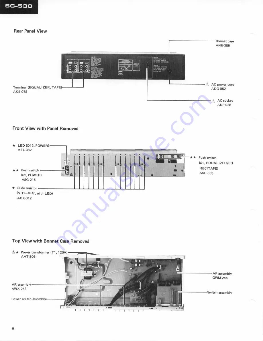 Pioneer SG-530 Скачать руководство пользователя страница 6