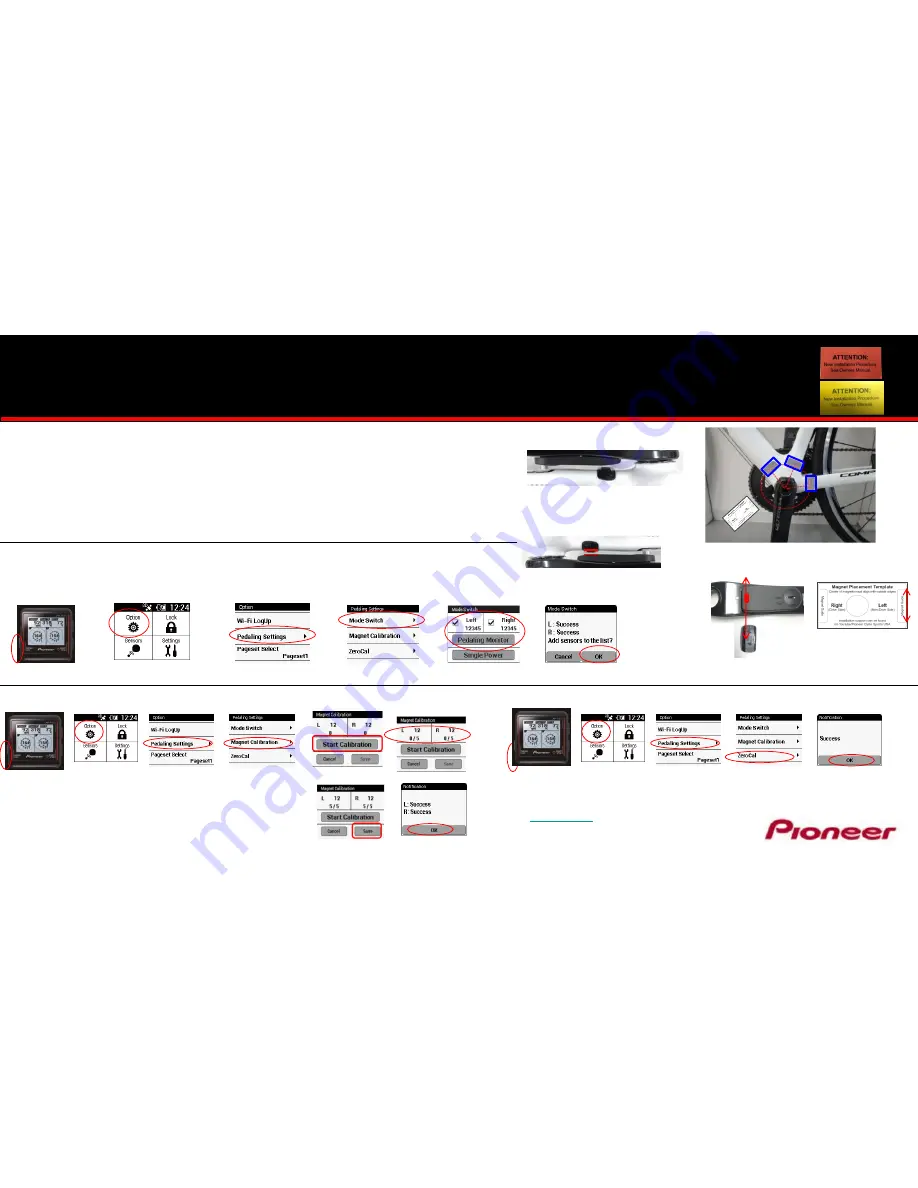 Pioneer SGY-PM68 Quick Manual Download Page 4