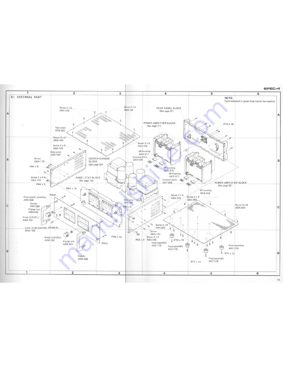 Pioneer SPEC-4 Service Manual Download Page 18