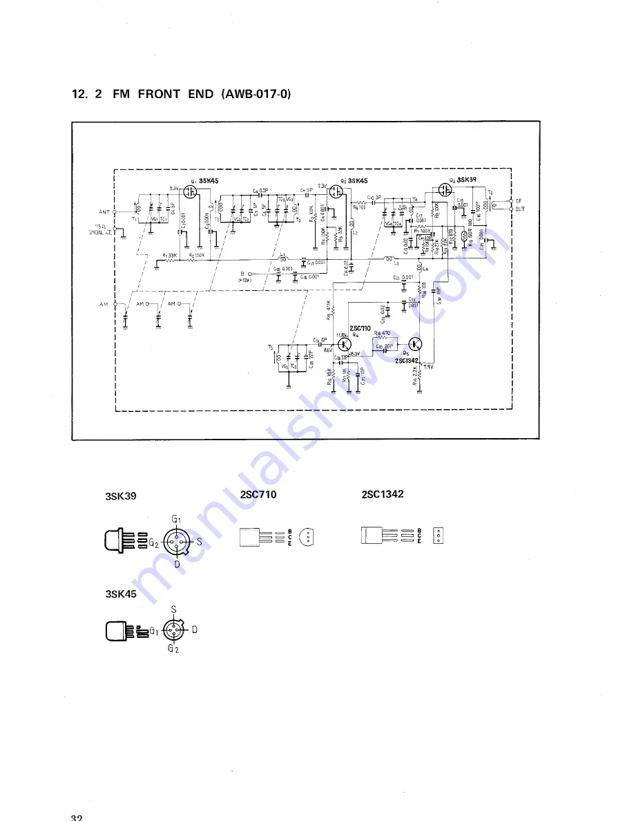 Pioneer SX-1010 Service Manual Download Page 25