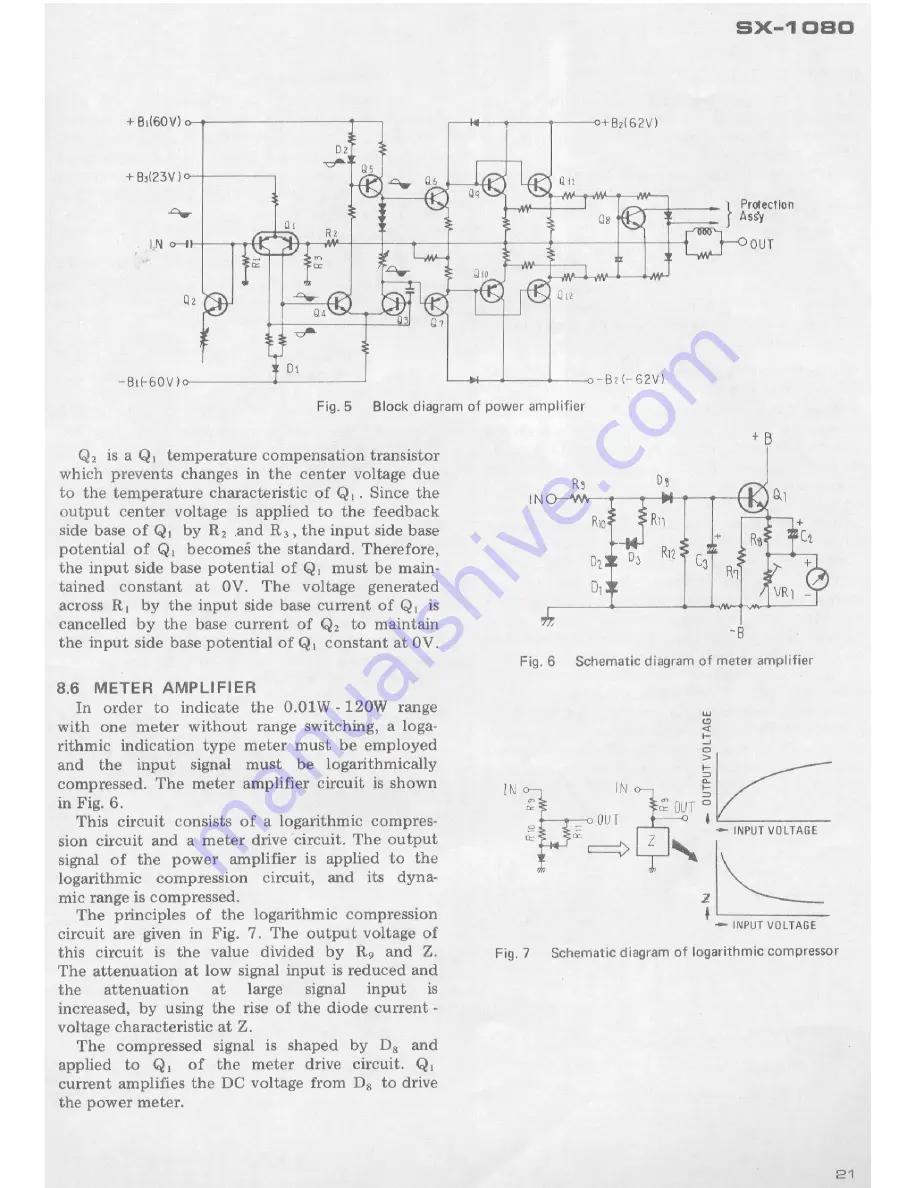 Pioneer SX-1080 Service Manual Download Page 19