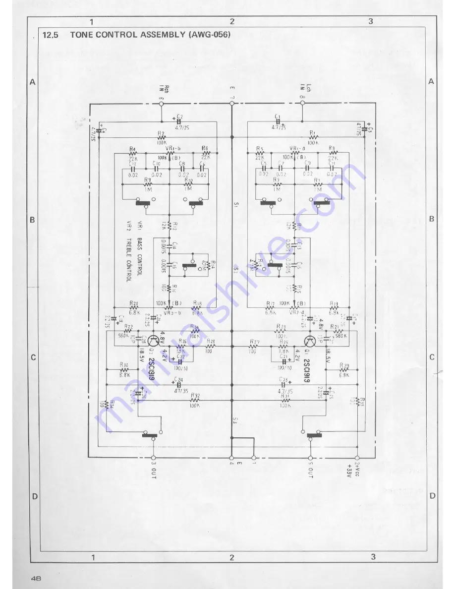 Pioneer SX-1080 Service Manual Download Page 40