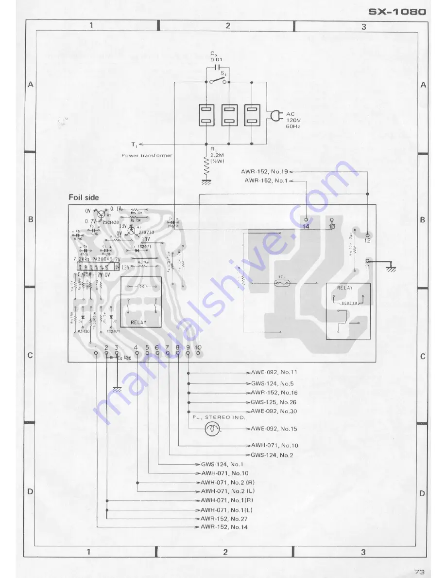 Pioneer SX-1080 Скачать руководство пользователя страница 63