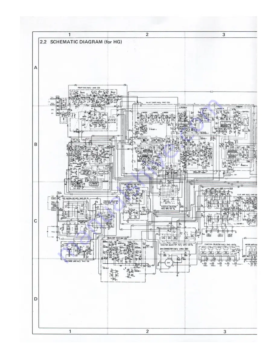 Pioneer SX-1980 Service Manual Download Page 106