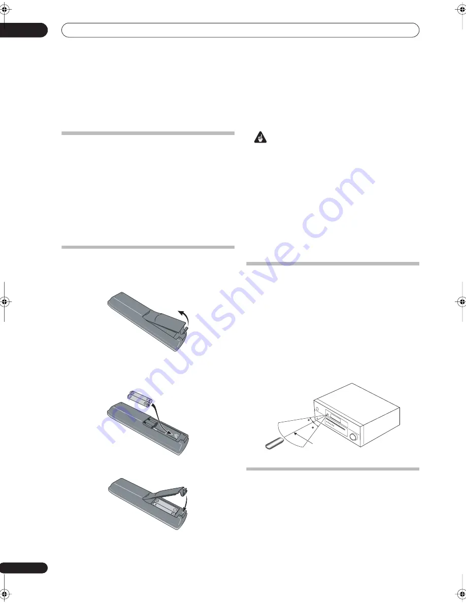 Pioneer SX-315 Operating Instructions Manual Download Page 6