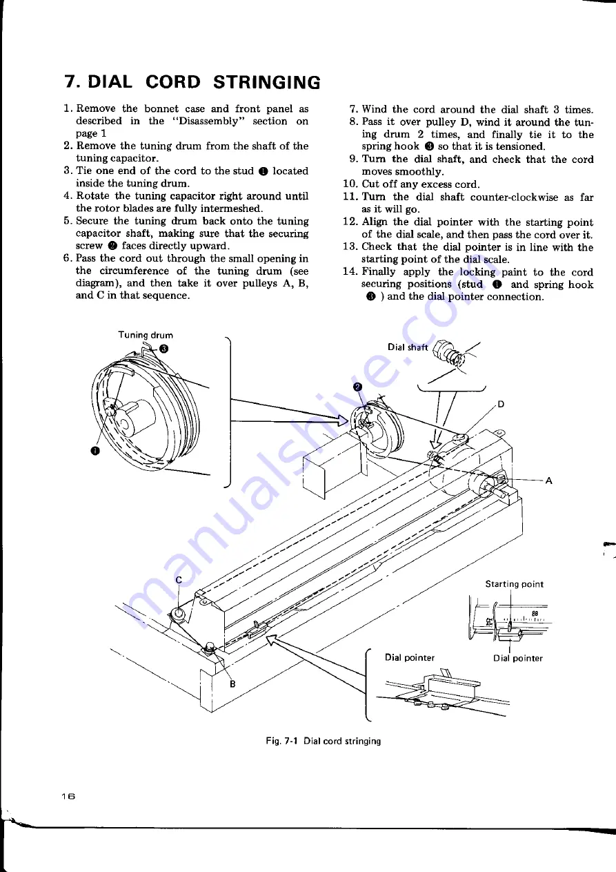 Pioneer SX-3700 Service Manual Download Page 16