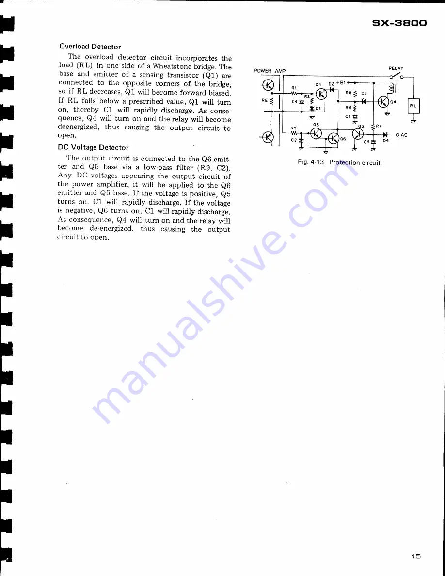 Pioneer SX-3800 Service Manual Download Page 15