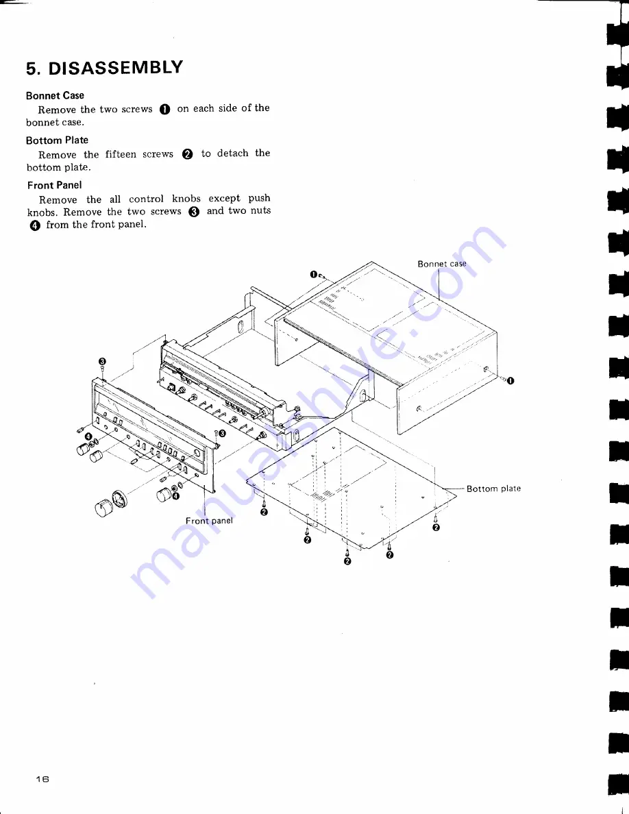 Pioneer SX-3800 Service Manual Download Page 16