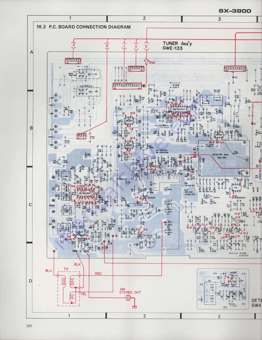 Pioneer SX-3800 Service Manual Download Page 18