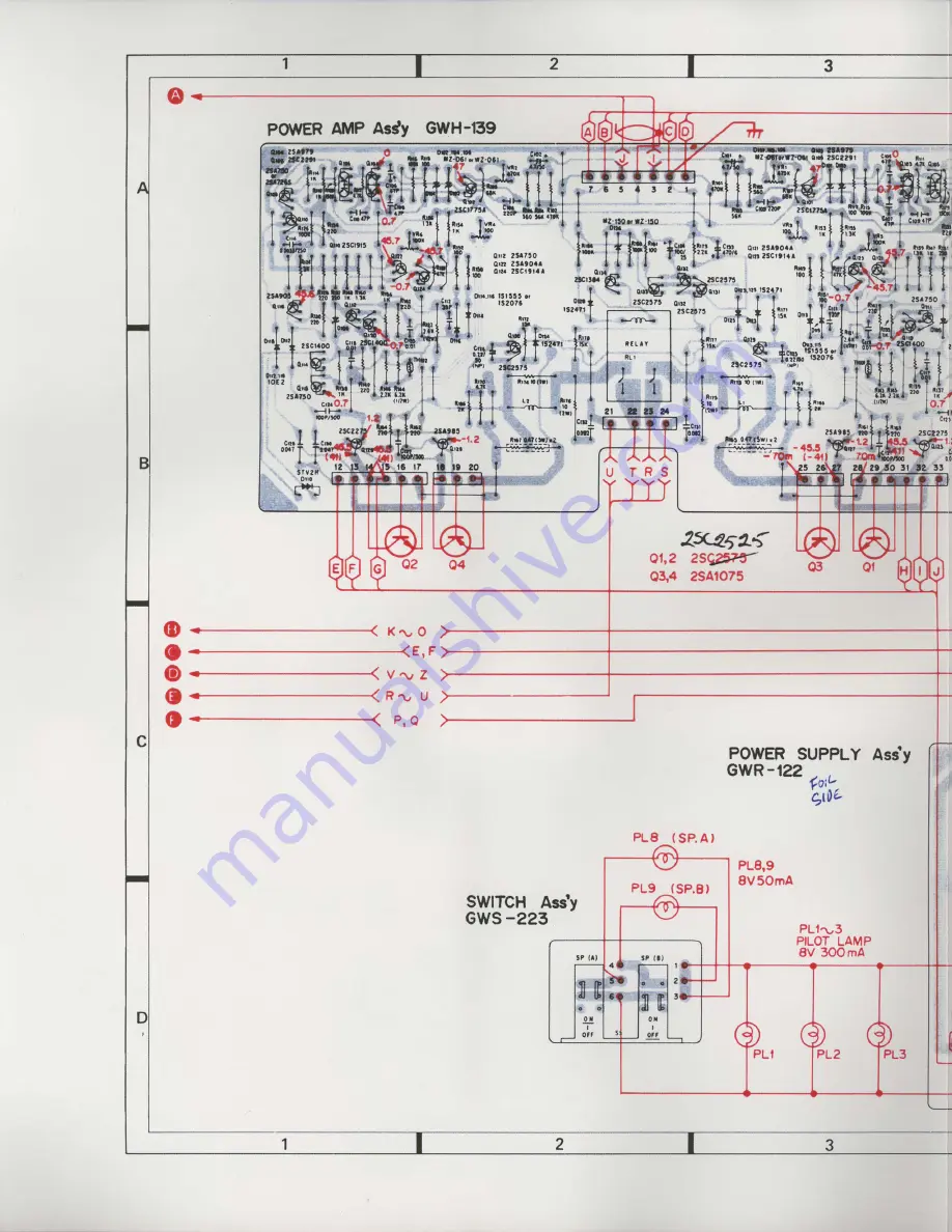 Pioneer SX-3800 Service Manual Download Page 22