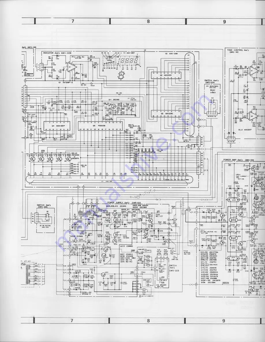 Pioneer SX-3800 Service Manual Download Page 26