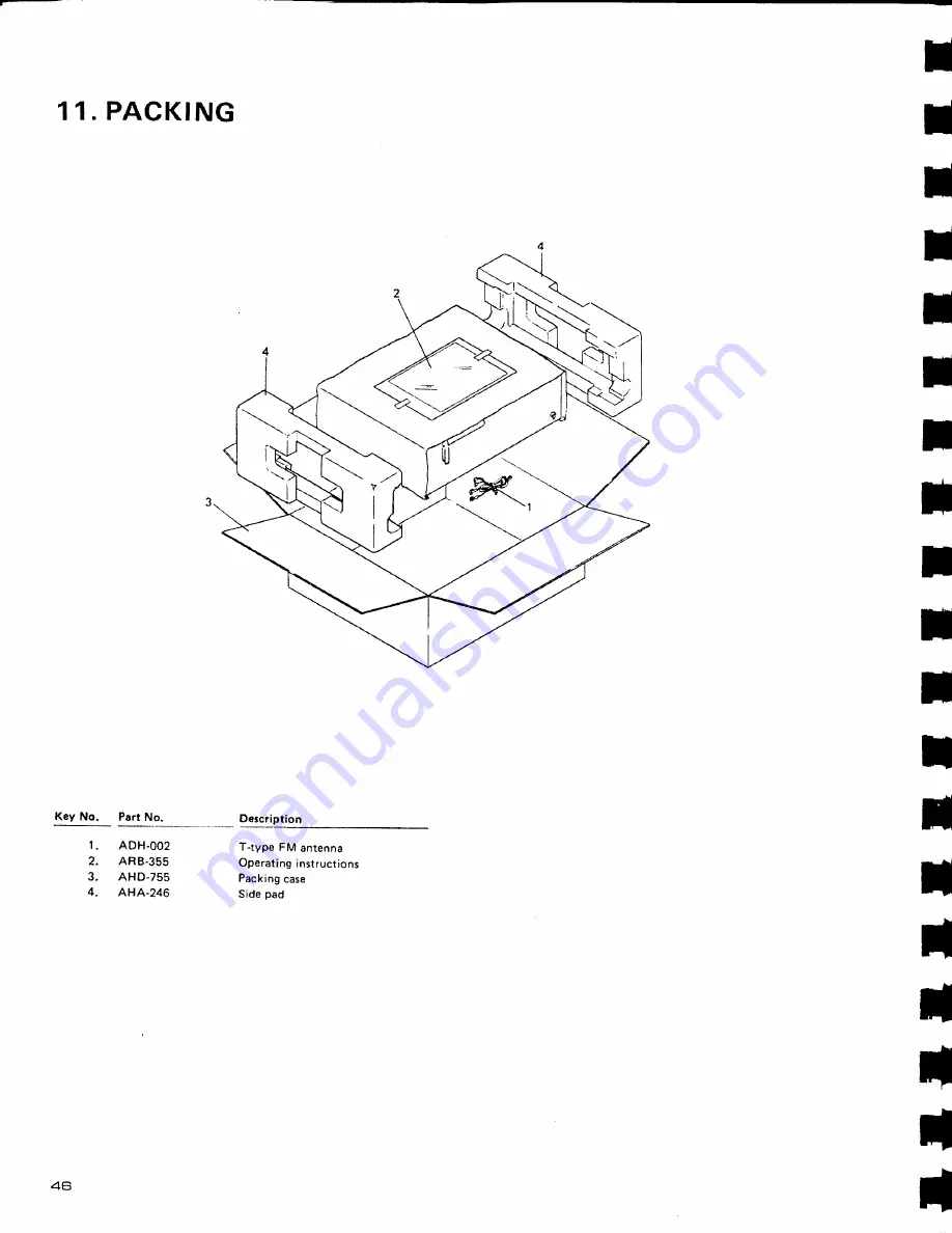 Pioneer SX-3800 Service Manual Download Page 46