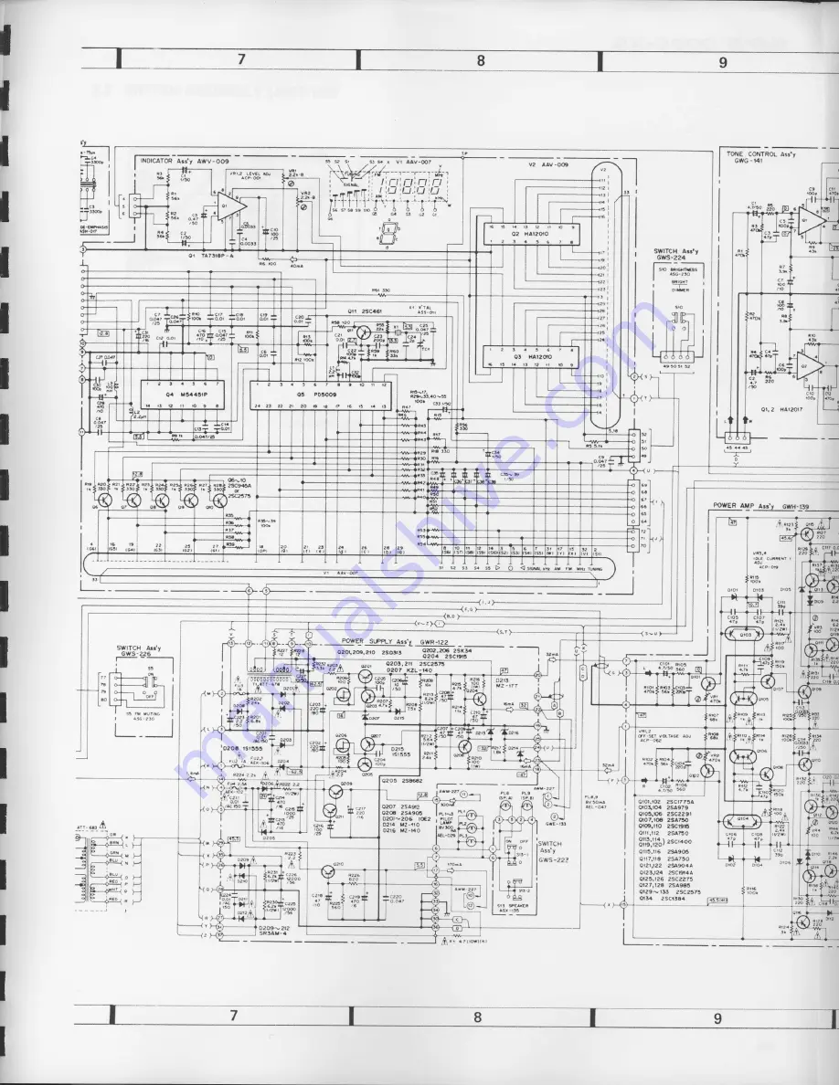 Pioneer SX-3800 Service Manual Download Page 51