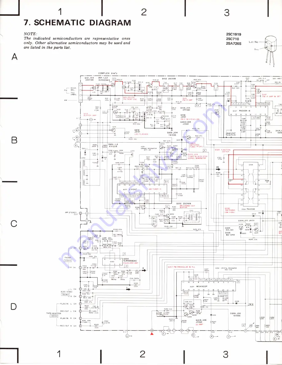 Pioneer SX-4 Service Manual Download Page 12