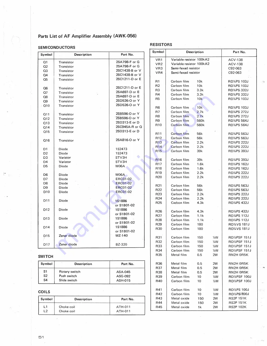 Pioneer sx-550 Service Manual Download Page 39