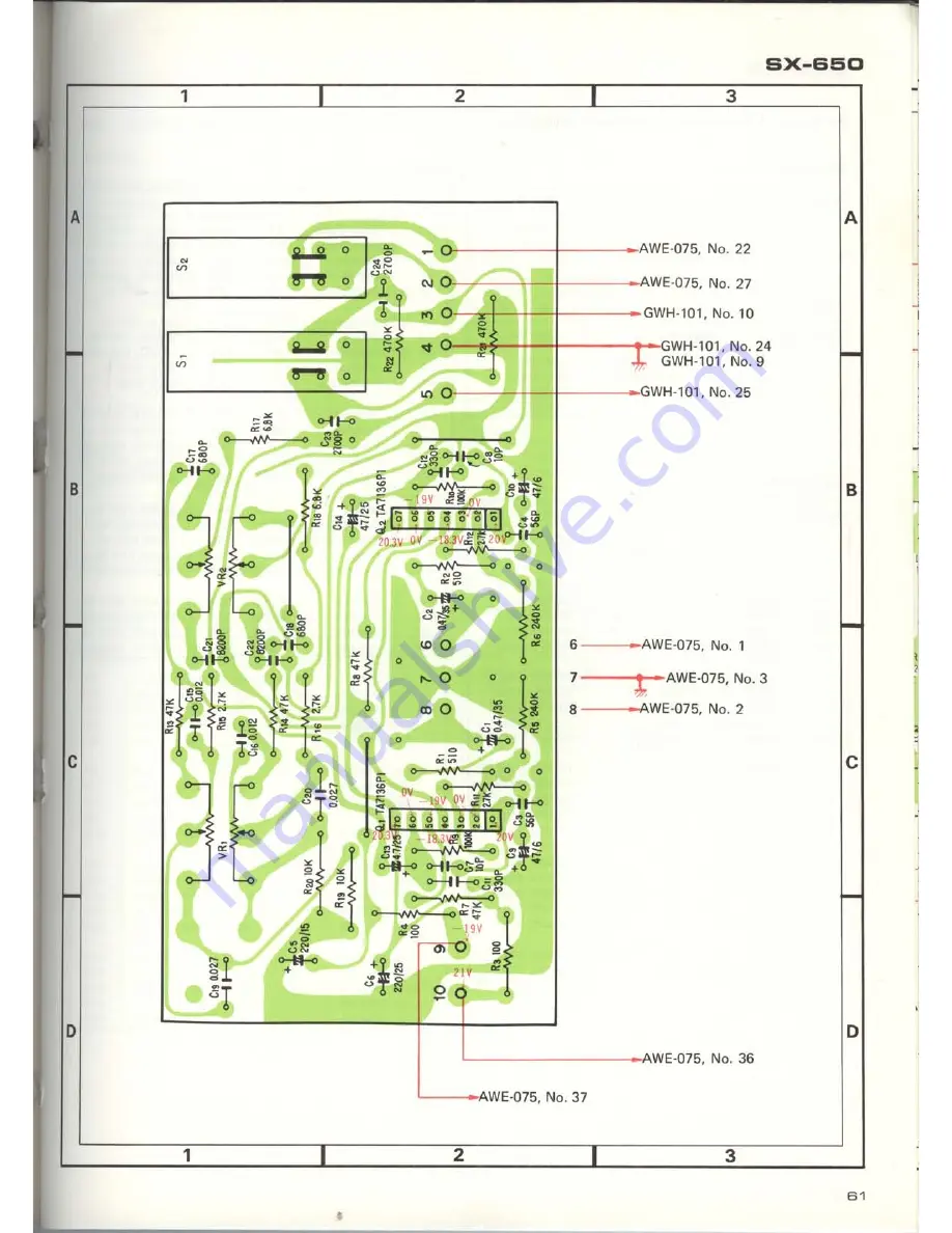 Pioneer SX-650 Скачать руководство пользователя страница 60