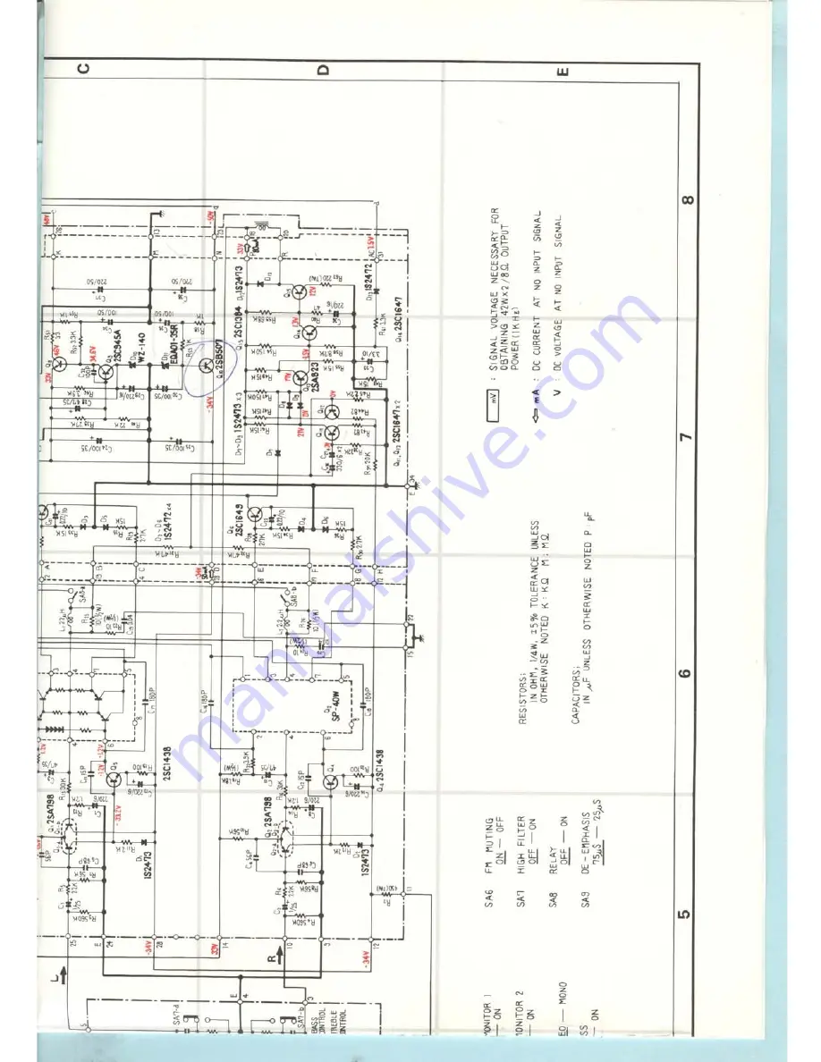 Pioneer SX-650 Service Manual Download Page 98