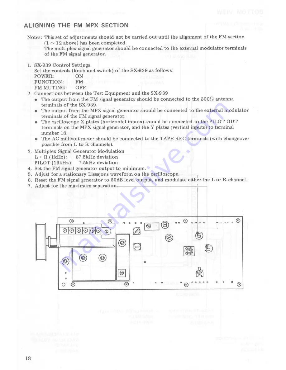 Pioneer SX-939 Service Manual Download Page 16