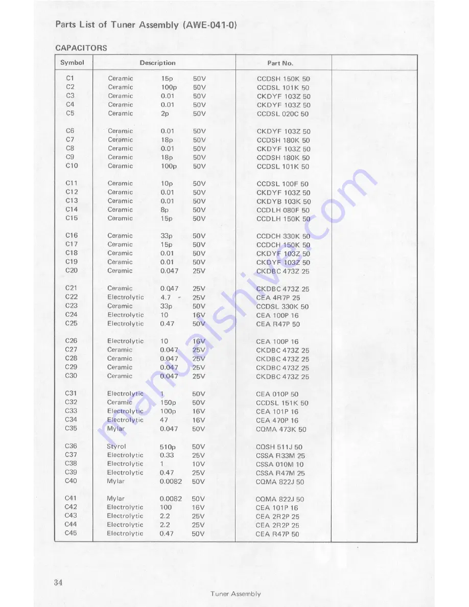 Pioneer SX-939 Service Manual Download Page 29