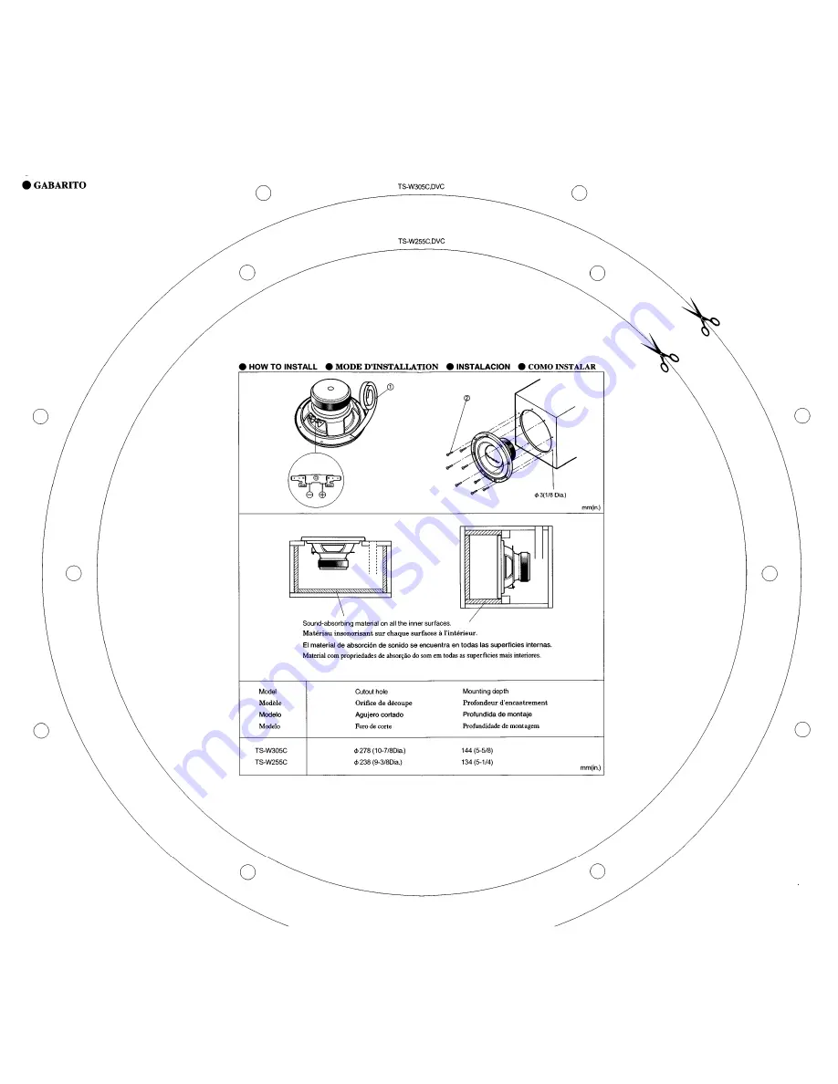 Pioneer TS-W255C Instruction Manual Download Page 5