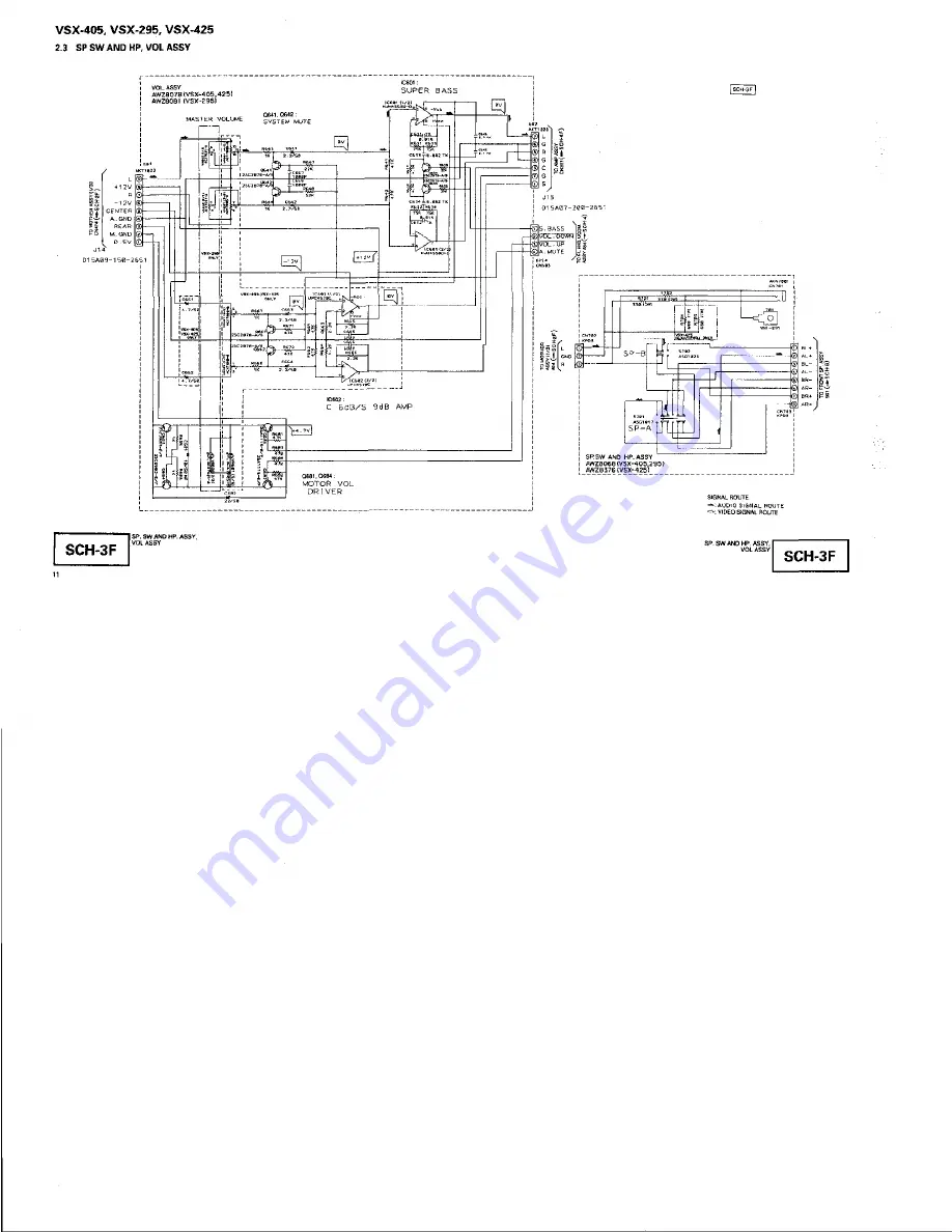 Pioneer VSX-405 Service Manual Download Page 10