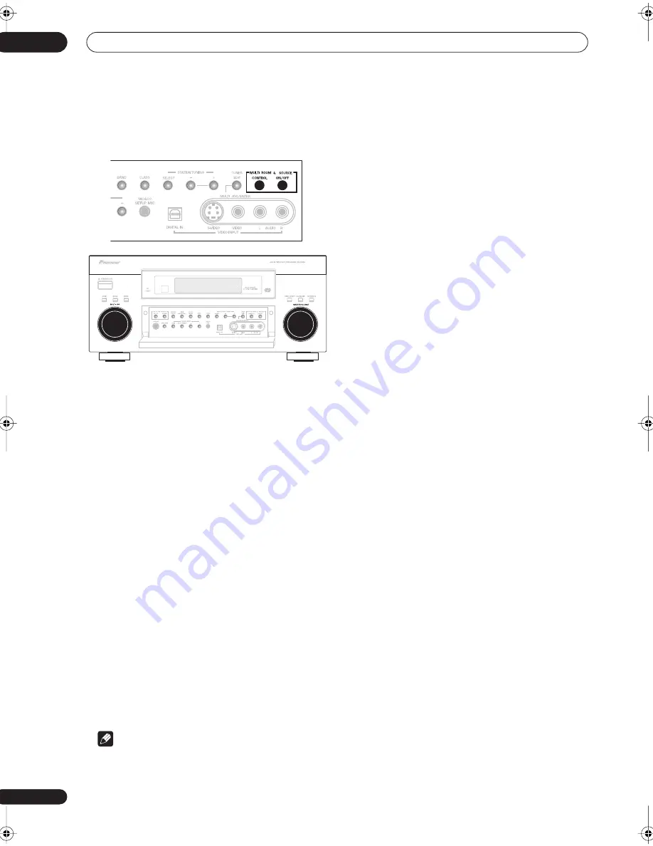 Pioneer VSX-9300TX Скачать руководство пользователя страница 70