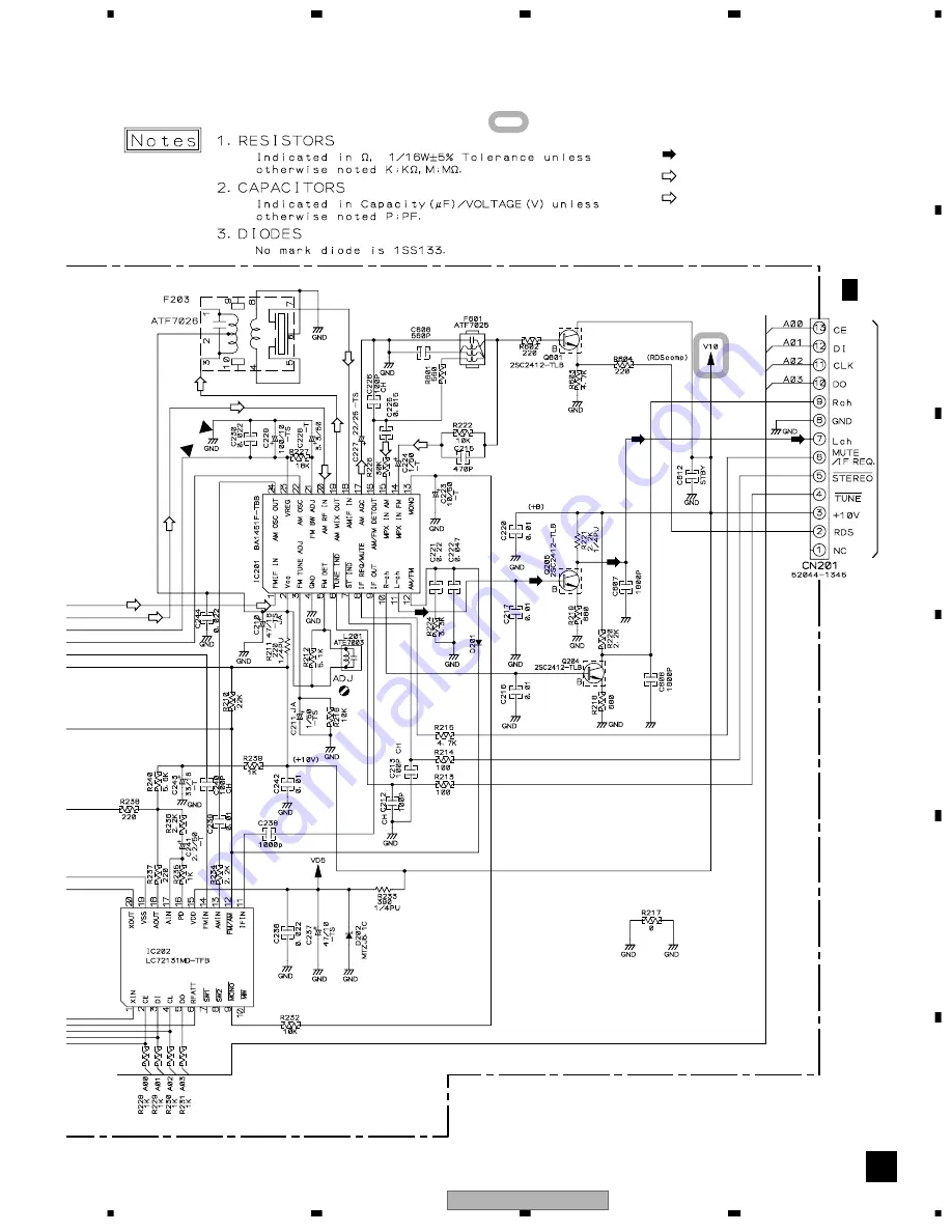 Pioneer VSX-D1011-D Service Manual Download Page 25