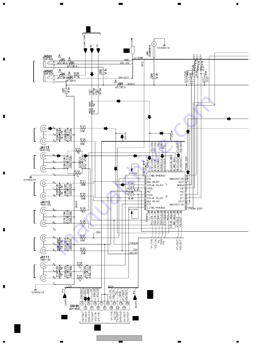 Pioneer VSX-D1011-D Service Manual Download Page 34