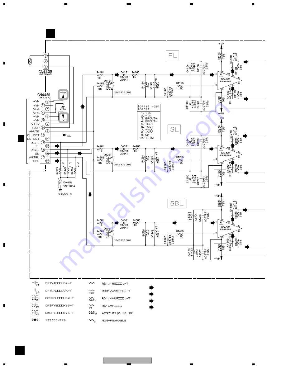 Pioneer VSX-D1011-D Service Manual Download Page 54