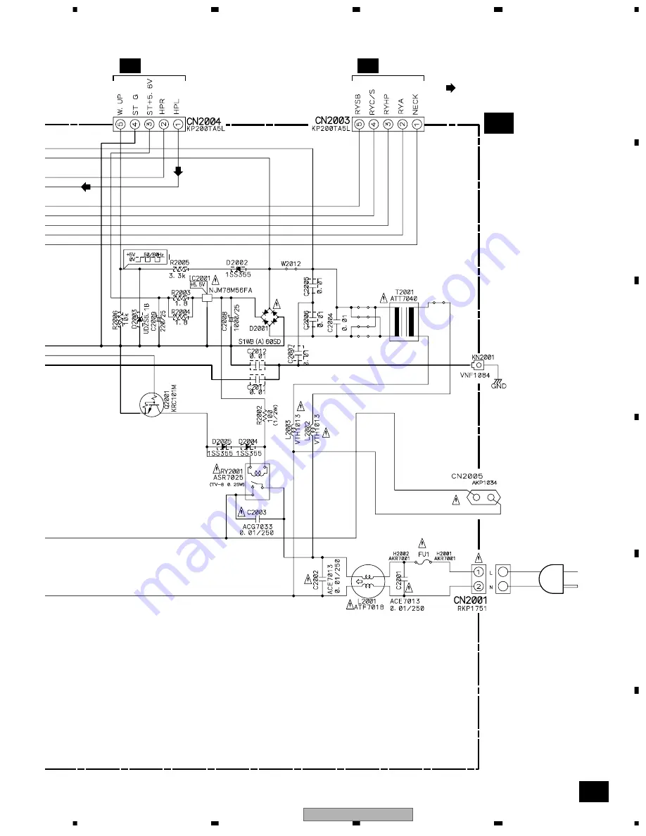 Pioneer VSX-D1011-D Service Manual Download Page 61