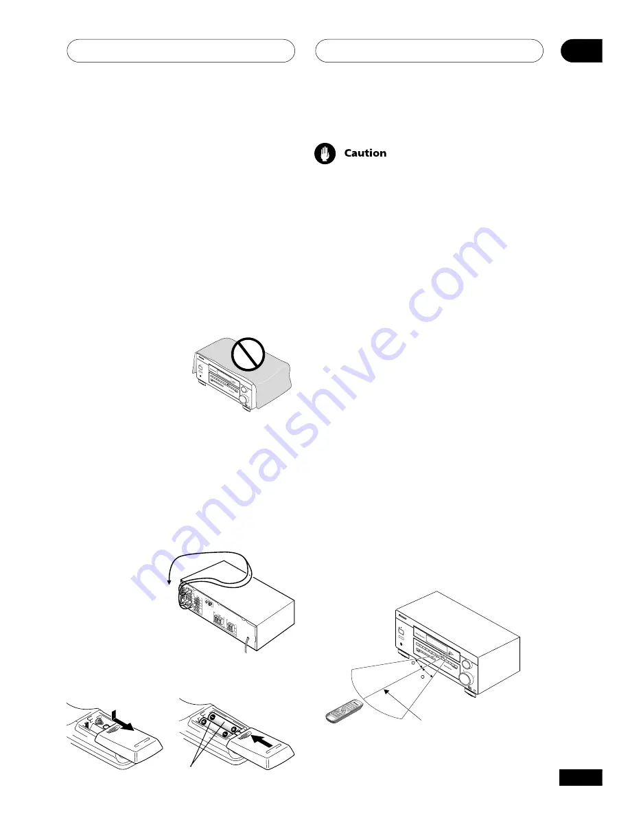 Pioneer VSX-D411 Operating Instructions Manual Download Page 5